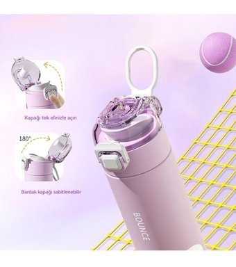 Summer Love 316 Çelik 500 ml Outdoor Termos Mor