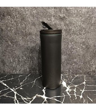 Cooker Çelik 400 ml Outdoor Termos Siyah