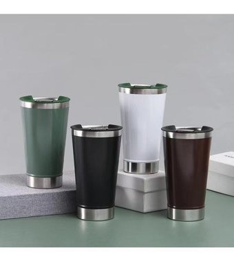 Mdsj Jzcat 304 Çelik 500 ml Outdoor Termos Siyah