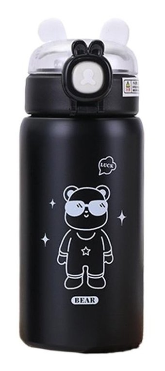 Boutiques Çelik 500 ml Termos Siyah