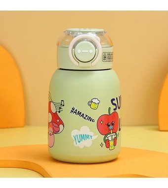 Mdsj Jzcat 316 Çelik 500 ml Outdoor Termos Yeşil