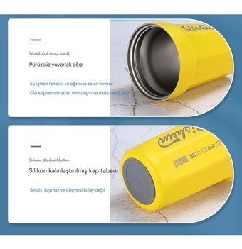 Oloey 316 Çelik 450 ml Outdoor Termos Yeşil