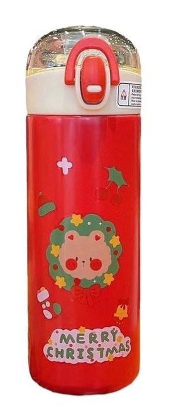 Summer Love 304 Çelik 400 ml Outdoor Termos Kırmızı