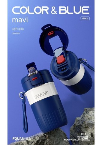 Summer Love 316 Çelik 500 ml Outdoor Termos Siyah