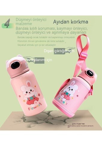 Summer Love 316 Çelik 150 ml Bebek Termos Mavi