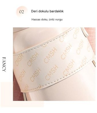 Summer Love Çelik 450 ml Termos Beyaz