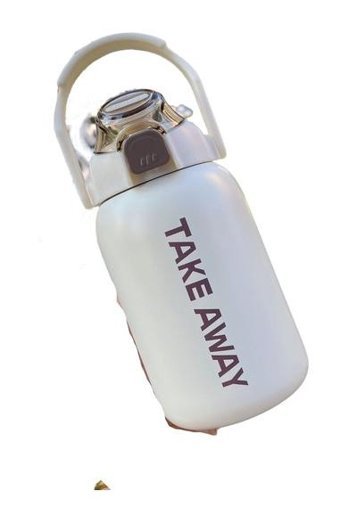 Bba Plastik 850 ml Termos Beyaz