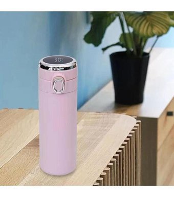 Magideal Suntek Paslanmaz Çelik 420 ml Outdoor Termos Pembe