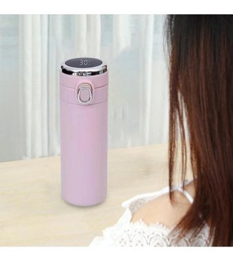 Magideal Suntek Paslanmaz Çelik 420 ml Outdoor Termos Pembe
