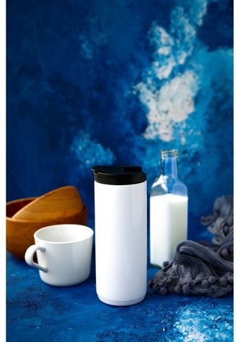 Black Goat Mug Çelik 500 ml Termos Siyah