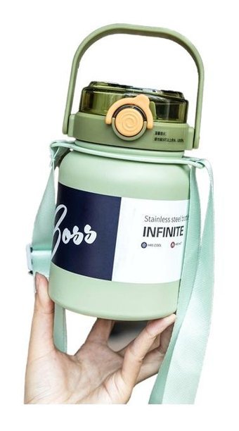 Mdsj Jzcat Çelik 800 ml Outdoor Termos Yeşil