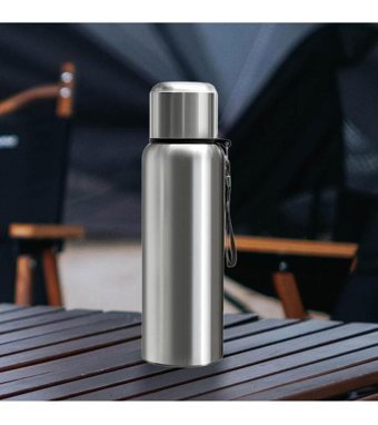 Magideal Suntek Paslanmaz Çelik 1 lt Outdoor Termos Metal