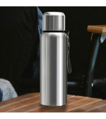 Magideal Suntek Paslanmaz Çelik 1 lt Outdoor Termos Metal