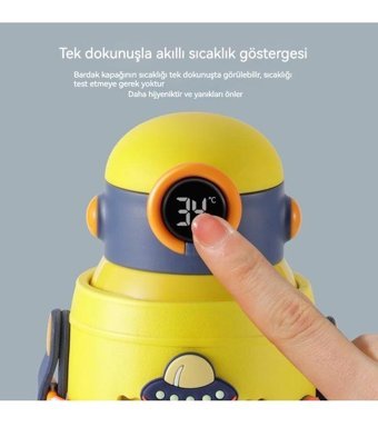 Oloey Çelik 500 ml Termos Pembe
