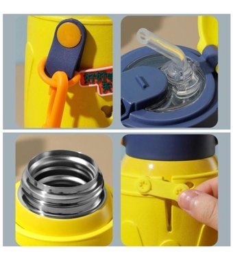 Oloey Çelik 500 ml Termos Pembe