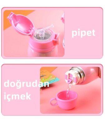 Mdsj Çelik 500 ml Outdoor Termos Yeşil