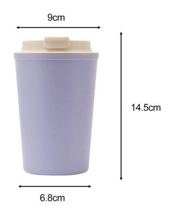 Magideal Suntek Paslanmaz Çelik 380 ml Outdoor Termos Menekşe