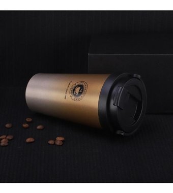 Knight1 Çelik 500 ml Outdoor Termos Altın
