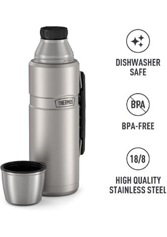 Thermos Sk2010 Stainless King 163963-ak Çelik 1.2 lt Outdoor Termos Metal