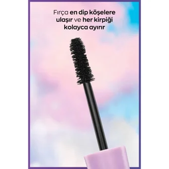 Avon Delightful False Lash Hacim Veren Suya Dayanıklı Kahverengi Maskara