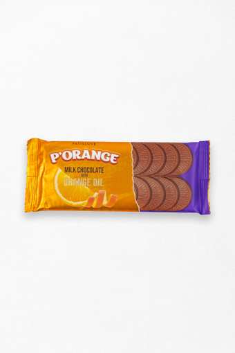 Patiswiss P'orange Portakallı Sütlü Çikolata 85 gr
