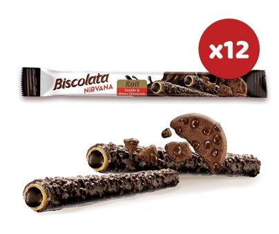 Biscolata Nirvana Bitter Çikolata 12x27.5 gr