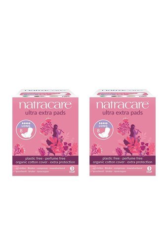 Natracare Organik Kalın Gece 8'li Hijyenik Ped 2 Adet