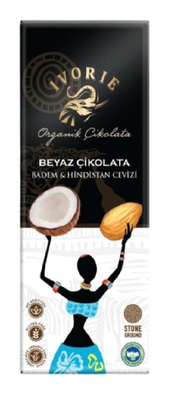 Ivorie Bademli Çikolata 40 gr