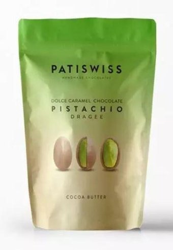 Patiswiss Dolce Antep Fıstıklı Çikolata 80 gr