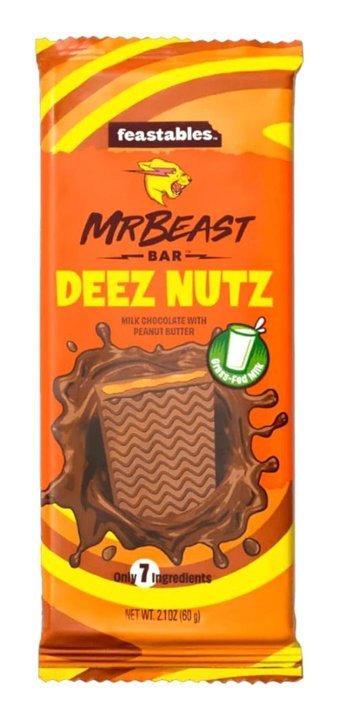 Feastables Mr Beast Yer Fıstıklı Çikolata 60 gr