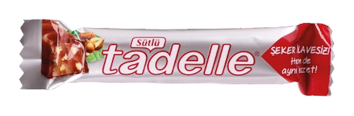 Tadelle Şekersiz Sütlü Çikolata 12x20 gr