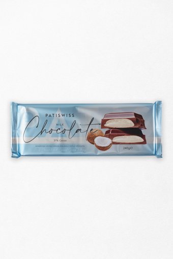 Patiswiss Hindistan Cevizli Çikolata 240 gr