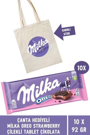 Milka Oreolu Çikolata 10x92 gr