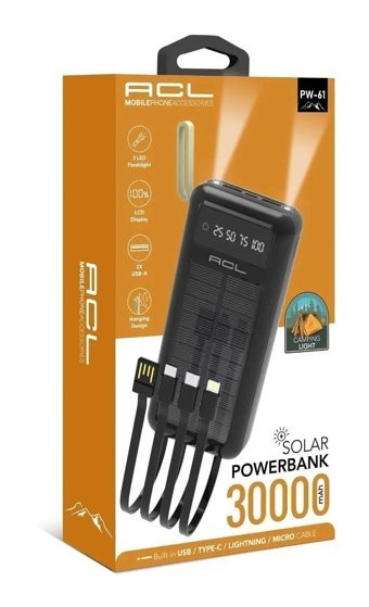 Linarya PW61 30000 mAh Kablolu Powerbank