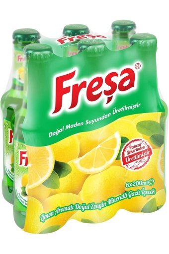 Freşa Limonlu Soda 6'lı 200 ml