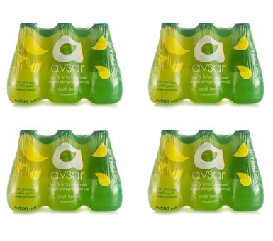Avşar Kivi Limon Aromalı Soda 24'lü 200 ml