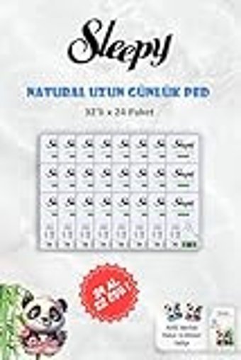 Sleepy Natural Organik 32'li Uzun Günlük Ped