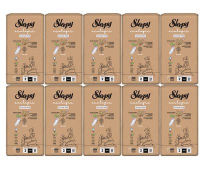 Sleepy Ecologic Premium Plus Organik 32'li Uzun Günlük Ped