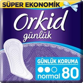 Orkid 80'li Normal Günlük Ped
