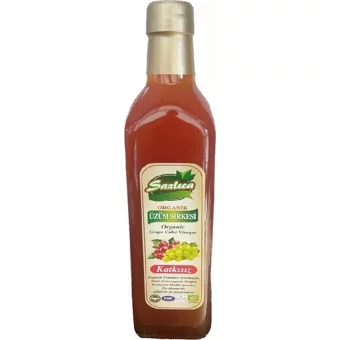Sazlıca Organik Üzüm Sirke 500 ml