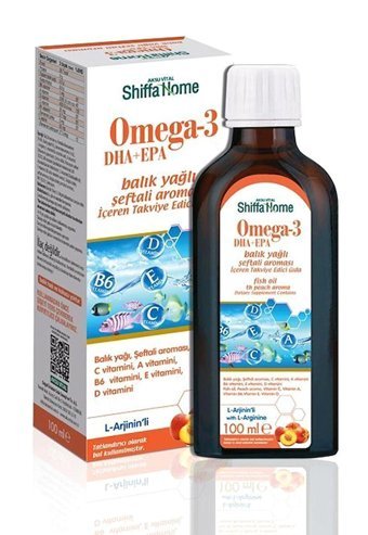Shiffa Home Omega 3 Balık Yağı Şurup 100 ml