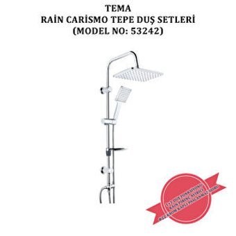 Tema 53242 Yağmurlama Sürgülü Mafsallı Duş Seti