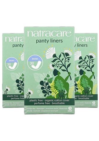 Natracare Mini Panty Liners Breathable Organik Orta Ultra Uzun 30'lu Hijyenik Ped 3 Adet