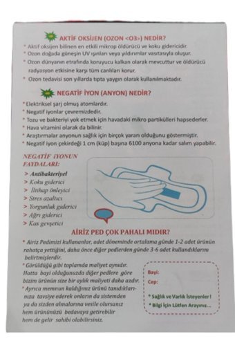 Airiz Organik Antialerjik İnce Gece 48'li Hijyenik Ped 6 Adet