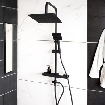 Decordem Banora Solvoria Lux Yağmurlama Sürgülü Mafsallı Duş Seti