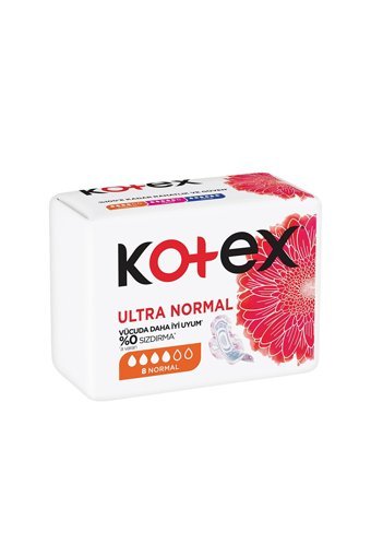 Kotex Organik Antialerjik İnce Normal 8'li Hijyenik Ped 1 Adet