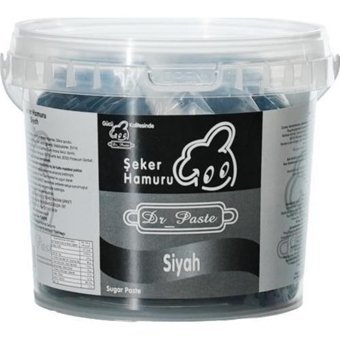 Dr Paste Şeker Hamuru 500 gr - Siyah