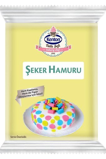 Kenton Tatlı Şefi Şeker Hamuru Sarı 200 G