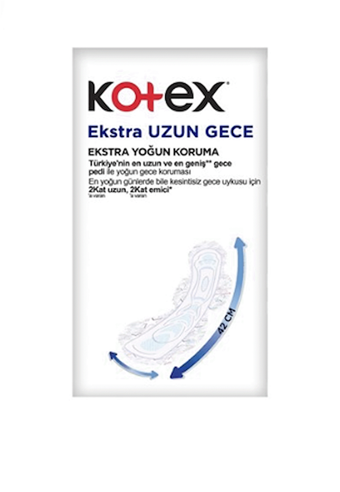 Kotex Organik Antialerjik Orta Gece 9'lu Hijyenik Ped 1 Adet