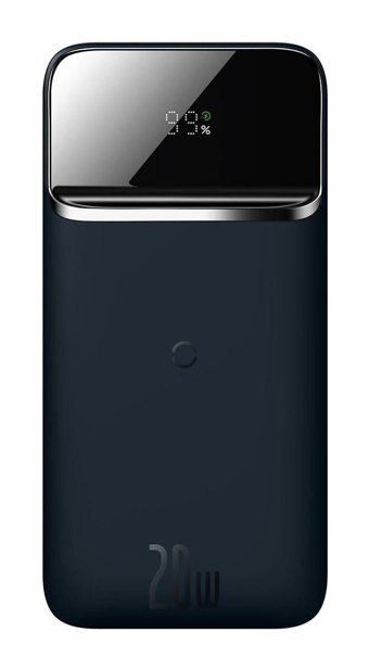 Baseus 10000 mAh Kablosuz Powerbank Mavi